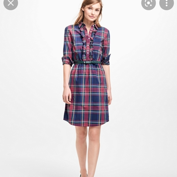 ISO these Brooks Brothers plaid dresses 10 or 12 - Picture 2 of 2